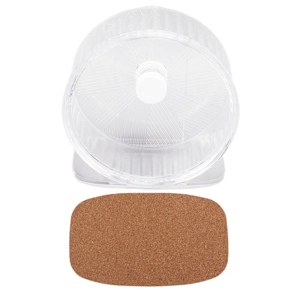 Tyst Hamsterhjul från Pet Comforter, för Hamster Guldhamster Tyst Spinner Mushjul Säkerställer Säker och Enkel Användning, Med Justerbar Höjd Och Stabil
