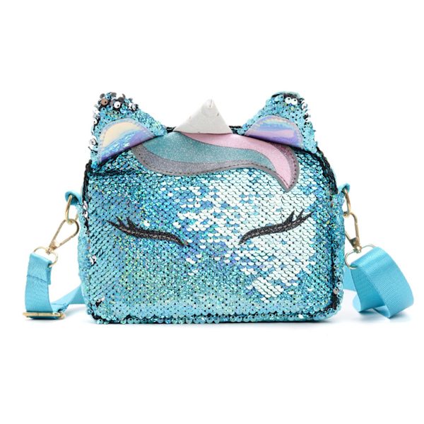 Søte Sequin Skulder Messenger Vesker Kvinner Små Glitter Sling Sh