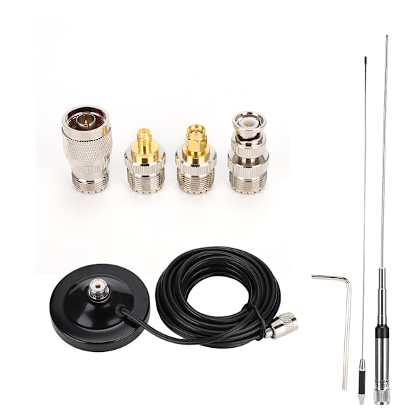 NL-770R Dual Band VHF/UHF 144/430MHz 3.0/5.5 dBi NL 770R Bilradio Mobil/Stasjonsantenne