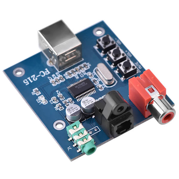 PCM2704 USB DAC til S/PDIF HiFi lydkort dekoderkort 3,5 mm analog udgang F/PC