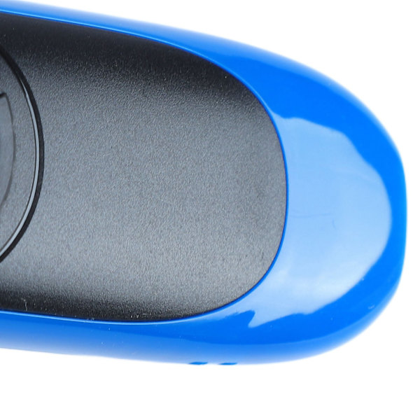 Elektrisk Kazoo 11cm Profesjonell Harpiks Liten Bærbar Kazoo Sett med Pickup for Ytelse Blå