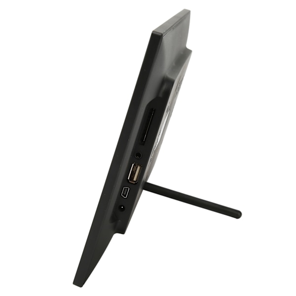 Digital fotoramme 10,1 tommer HD IPS-skærm 1080P video musik kalender automatisk tænd/sluk timer elektronisk fotoramme 100-240V