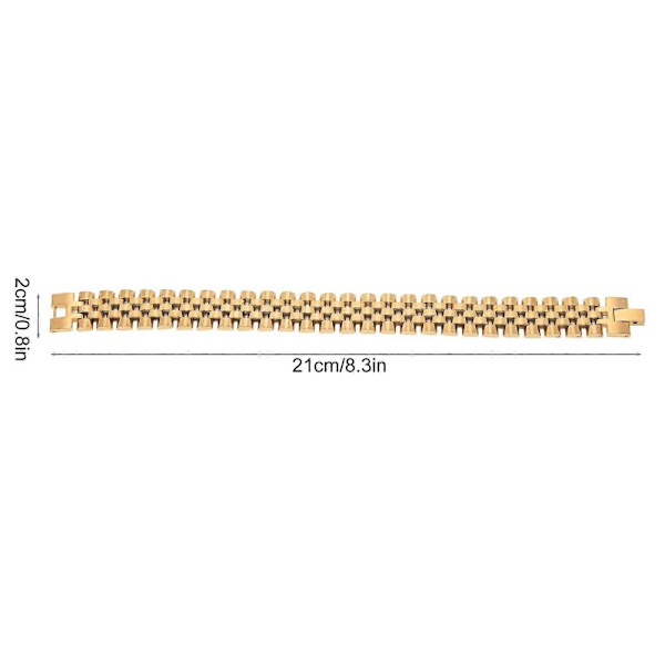 GETIT Armbånd, Rustfrit Stål, Elegant Smykke