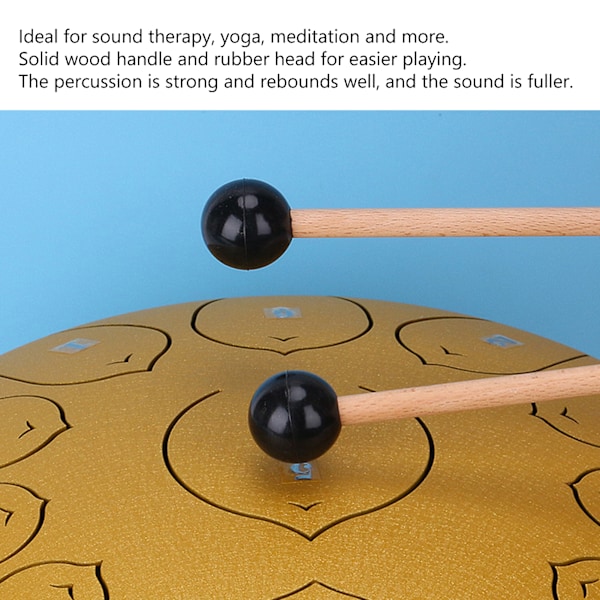 1 Pari Kieli Rumpu Mallet Stick Rumpukapula Instrumentti Lisävaruste Setti Kit Soittaminen
