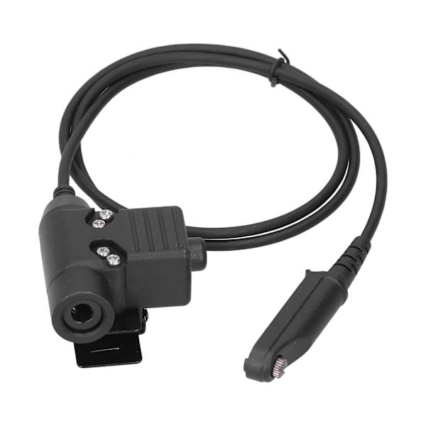 U94 PTT-kabelkontakt Hörlursadapter Passar för Baofeng UV9R/UV9RPLUS/UVXS Walkie Talkie