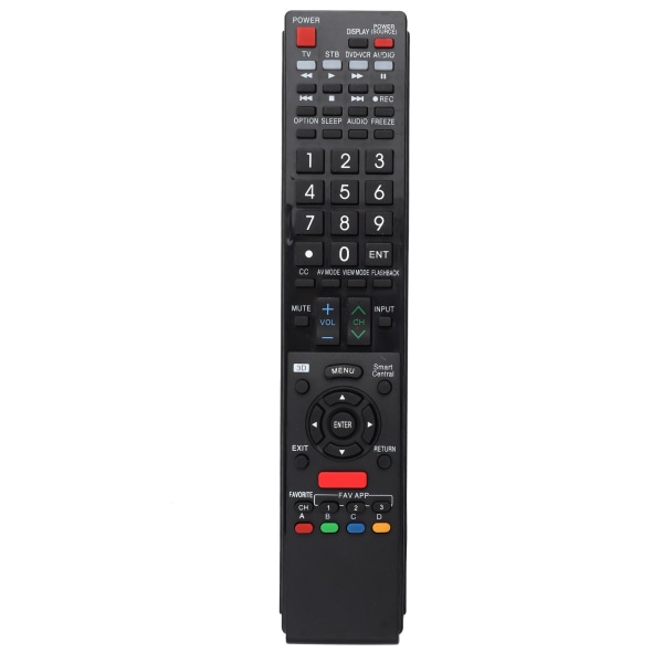 Ny bærbar universell erstatningsfjernkontroll GB118WJSA-kontroller for Sharp LCD LED-TV