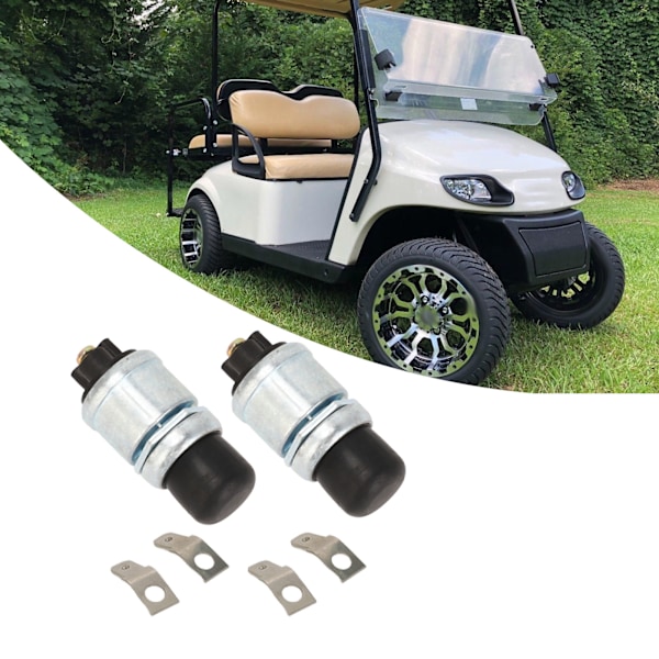 2 st Club Car Hornknapp 12V 17318 G1 Ersättning för EZGO Modeller 1993‑2022
