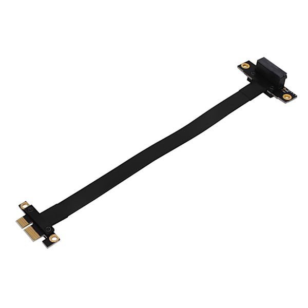 20cm PCI E 1X 90 graders højhastighedsforlængerledning med guld fingerbeskyttelsesdæksel