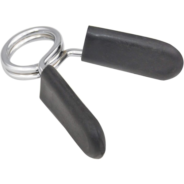 Krompläterad Hantel Fjäderlås, Fitness Tyngdlyftningslås För Standard Hantel Och Dumbbell, Robust Design Säkerställer Säkert Grepp, Lätt Att Använda,