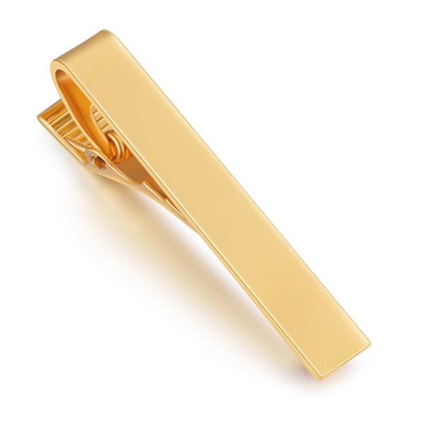 4 st slips för män i koppar, elegant och elegant finish, 4 färger, slipsklämma för män