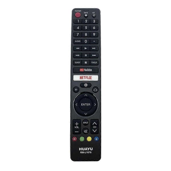 RM-L1678 fjernkontroll kompatibel med Sharp AQUOS LCD TV