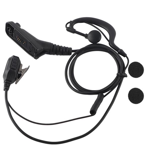 Walkie Talkie Musta Mikrofoni Kuulokemikrofoni Motorola XPR6000/6500/6550/7000/7550 P8200 P8268