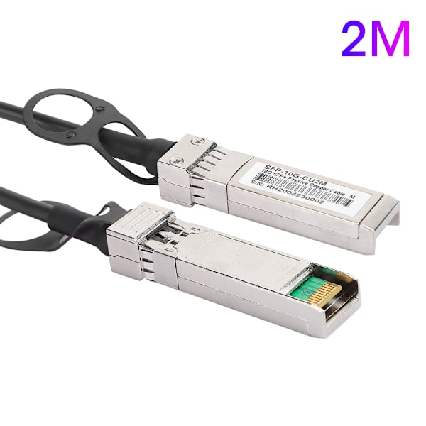 Direkte tilslutningskabel Enkeltkanals servere Stik SFP Højhastighed 10G til ThinkServer / HUAWEI (2 meter)