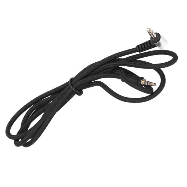 1,2 m hodetelefon lydkabel svart flettet ledning erstatning for Sennheiser Momentum hodesett