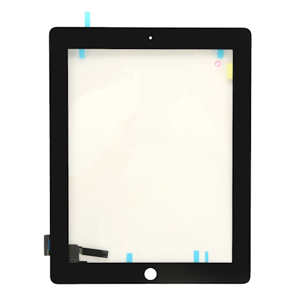 Tablet Digitizer Skärm Härdat Glas Ersättning Tablet Pekskärm med Förinstallerat Lim för IOS 2