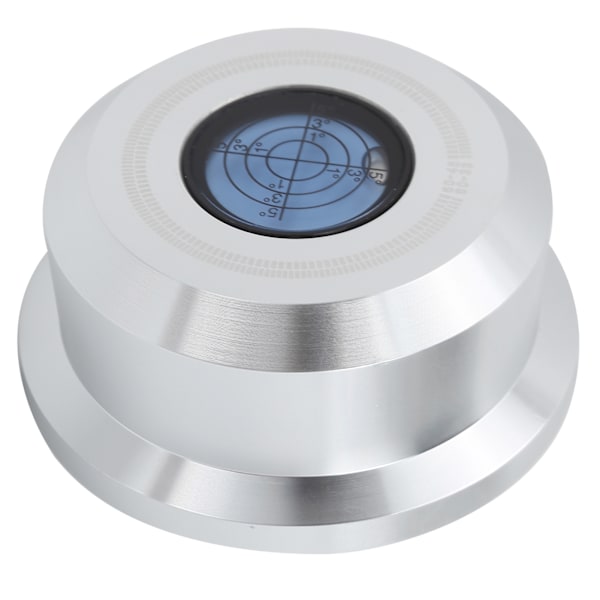 Monosaudio Platevekt Stabilisator 60Hz Turntable Plate Stabilisator Klemme for LP Platespiller RT632S Sølv