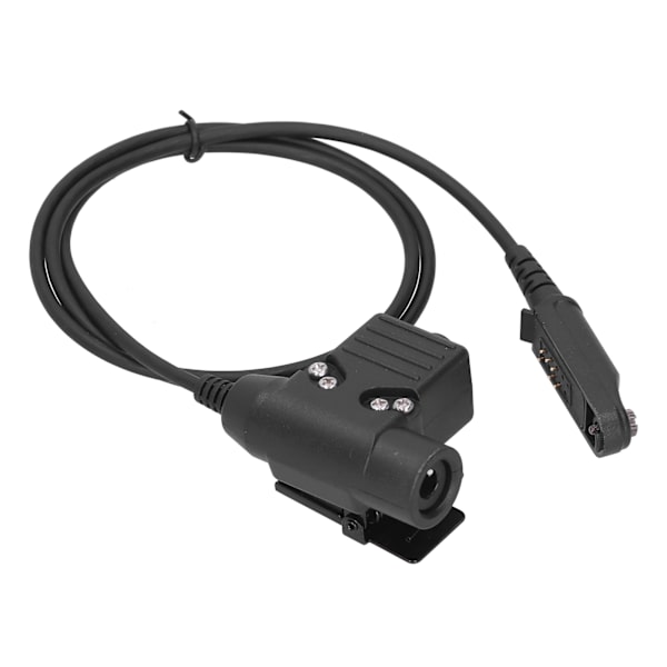 U94 PTT-kabelkontakt headset-adapter passar för Baofeng UV9R/UV9RPLUS/UVXS Walkie Talkie