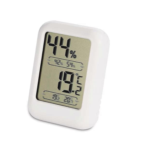 Digitalt termometer Innendørs termometer Hygrometer Digitalt termometer Hygrometer Temperatur Fuktighetsmåler