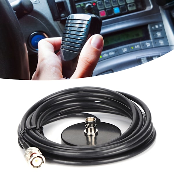 Magnetfeste Baseantenne Bil WalkieTalkie Radio Magnetfeste med BNC Hann 503 Feeder Line