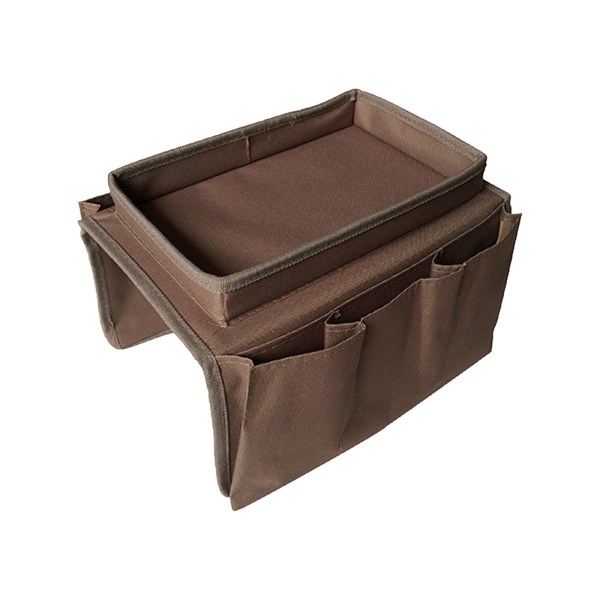 Soffa Soffa Bricka Armstöd Organizer Soffa Caddy Soffa Armstöd Väska Sängbordsförvaring Hängorganisator Kaffe