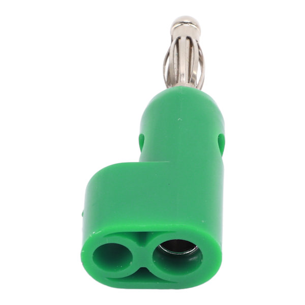 10 stk. 4 mm stabelbare bananplugstik, loddefri bananplugs til sikkerhedstilbehør, grøn