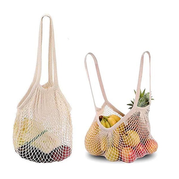 Hållbar Shopping Essential, Kraftig Ekologisk, Tvättbar, Miljövänlig, Giftfri, För Shopping, Picknickar, Bakluckefester