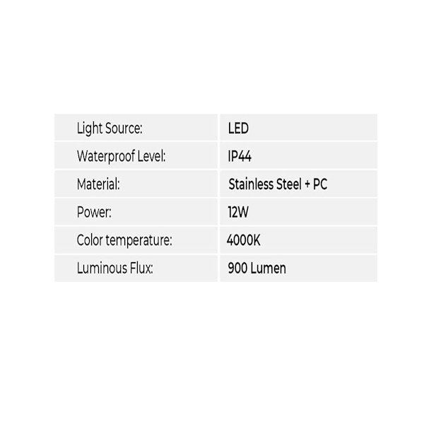 LED-speillampe 40 cm z16 W baderomsspeillampe, nøytral hvit, som veggbelysning for bad