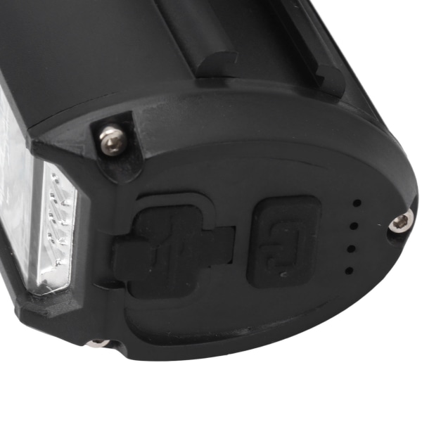 Lyssterk LED-sykkellys i aluminiumlegering, USB-oppladbar sykkellykt