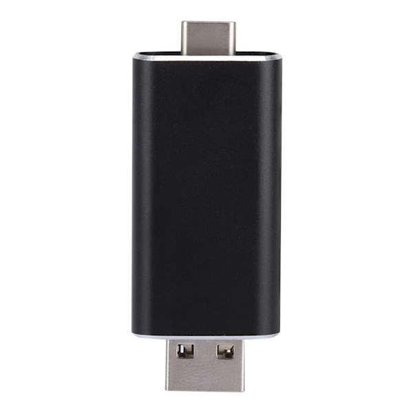 USB-flashdrev med flere kapaciteter, USB-nøglehukommelseslager sort (256G)