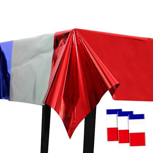 Patriotiska festartiklar med patriotisk design, fjärde juli-dekorationer vattentätt material, rektangulär duk för självständighetsdagen veteraner