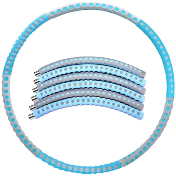 Transformationsviktad Hula Hoop, Avtagbara Sektioner För Anpassad Passform, Mjuk Skumvadderad Yta Säkerställer Komfort & Dynamisk Magnetterapi,