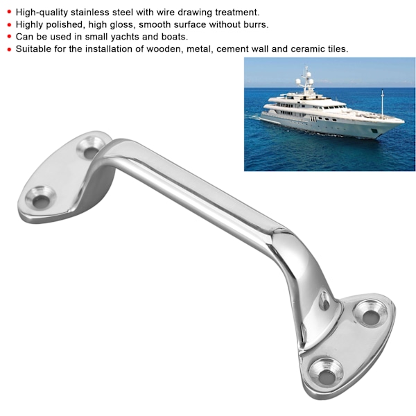 6in dörrhandtag handtag dra ersättning 316 rostfritt stål marin hårdvara för båt yacht