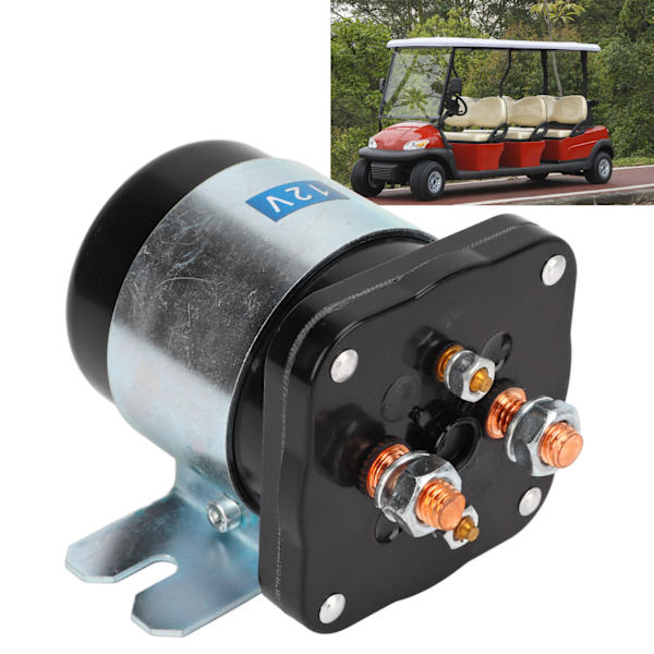 Solenoid Power Relay 586‑105111 12V 200 Amp Starter Contactor Solenoid Valve Replacement for WHITE RODGERS
