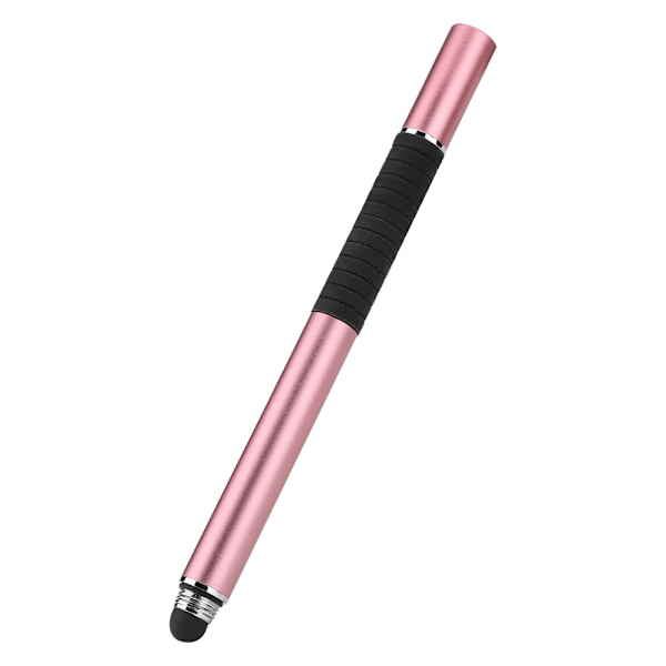S12 2-i-1 Ledande tyg Silikon sugkopp Dubbel touch Full Metal Disc Målnings stylus