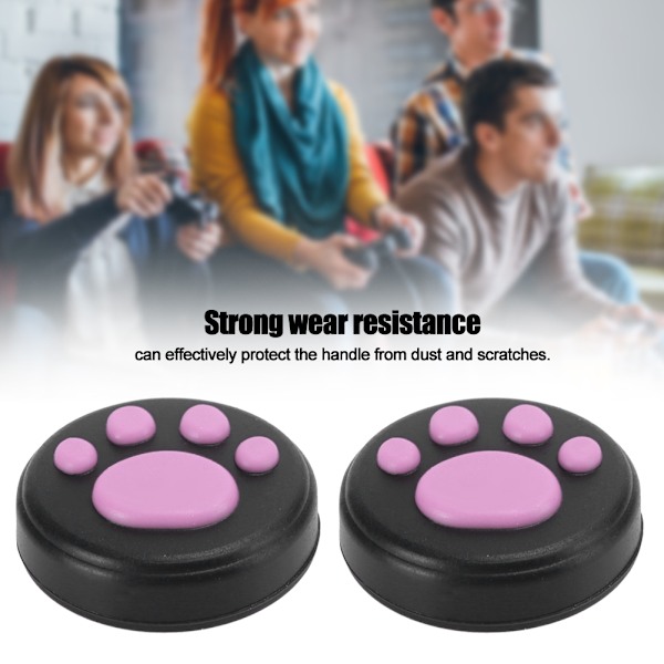 Kattepote Tommelgreb Dæk Joystick Rocker Silikonhætte Universal til Switch/Switch Lite
