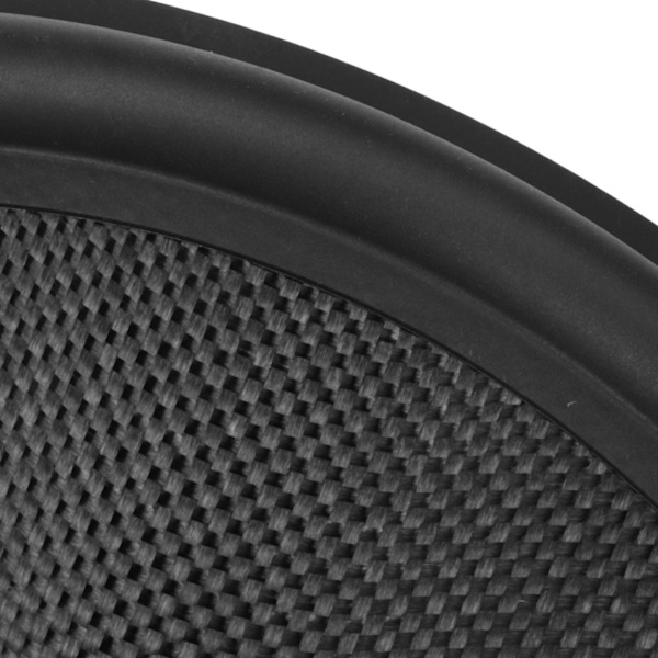 2 kpl Paper Speaker Cone Subwoofer Cones Drum Paper 1.4 tuuman sisähalkaisija kumiympäröivällä 8 tuuman kaiuttimelle