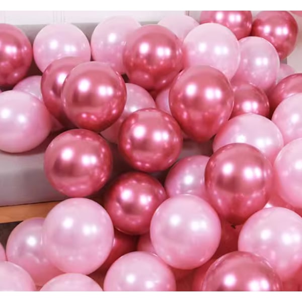 Konstnärliga Partydekorationer, Högkvalitativa Partyballonger med Premiummaterial, Lättanvänt Ballongkit för Födelsedag, Babyshower, Möhippa