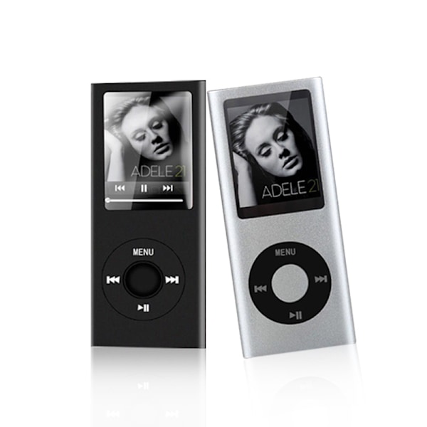 MP3-spelare, bärbar digital ljudenhet med lång batteritid, stöder spellistor, stöder avstängningstimer, lättanvänd musikspelare