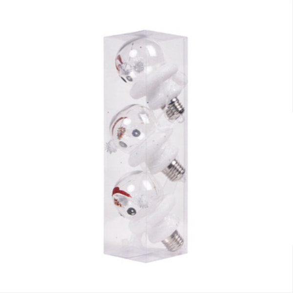 Klassisk juldekor, dekorativa hängande kulor, hållbar PVC, sömlöst handgjort glas, splittringsäker juldekor, lättviktigt set med julgranskulor