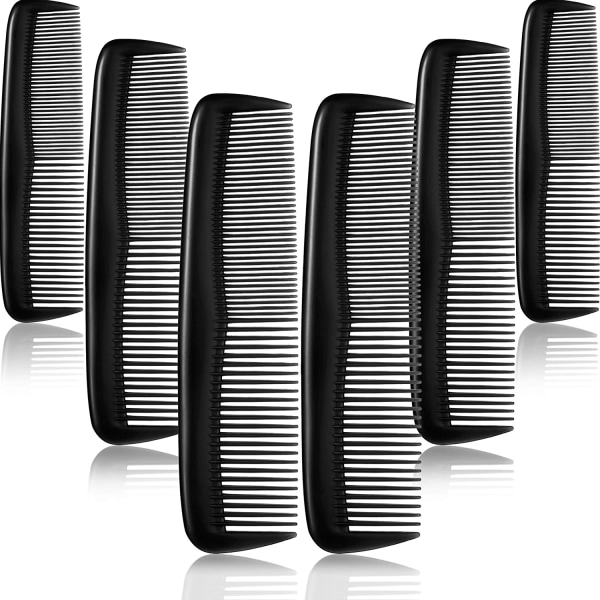 12 Pieces Hair Combs Set Pocket Fine Plastic Hair Combs