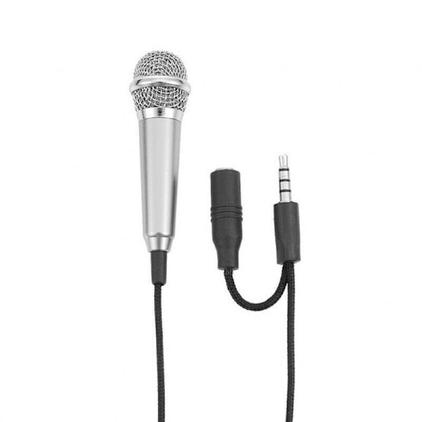 Microfono Portatil Compacto Compatible con Smartphone para Voces e Instrumentos