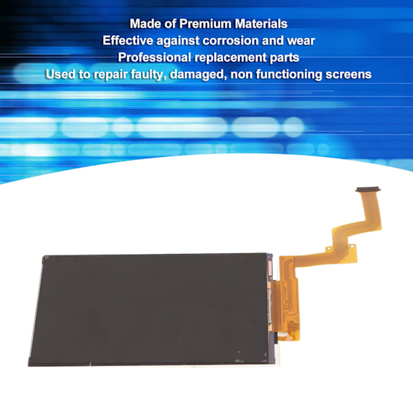 Øvre LCD-skjerm for spillkonsoll, erstatning for reparasjon, spillkontroll øvre LCD-skjerm for NEW 2DS XL LL