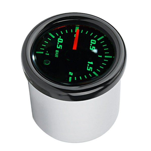 2\" 52mm Universaalinen LED-näyttöinen moottoripyörän turboahdinmittari anturilla