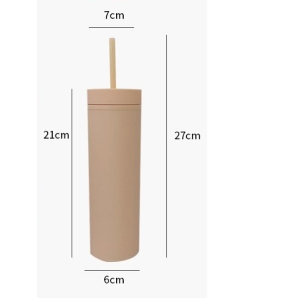 Dubbelväggsisolerade Flerfärgade Smala Tumblers, Portabla & Bekvämt Grepp för Hydrering Hela Dagen, Läcksäkra Färgade Skruvlock för Kyla