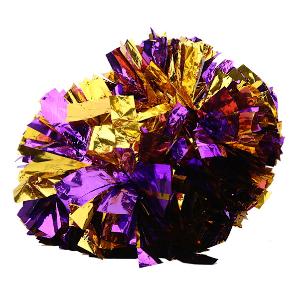 2 stk dobbelthode cheerleading danse pompom blomsterball for sportskamptilbehør
