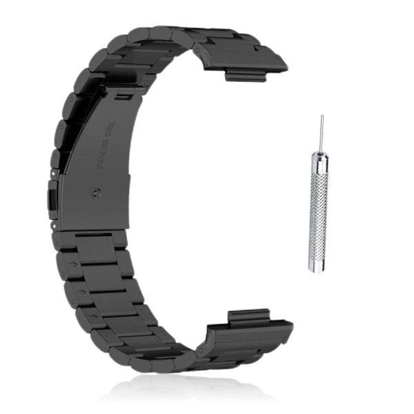 Reservedeler Kompatibel for HUAWEI Watch FIT2 Smart Watch Rustfritt Stål Metall Reserve Armbånd Smartwatch Armbånd