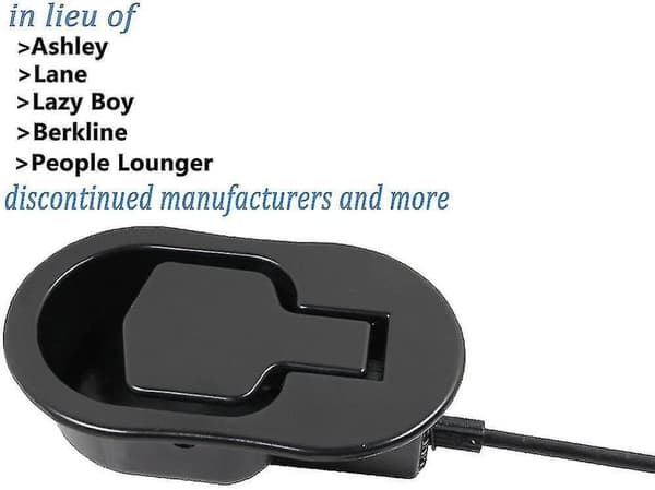 GETIT Universal Recliner Release Pull Handle - Vaihto-osat yhteensopiva sohvan ja tuolin kanssa