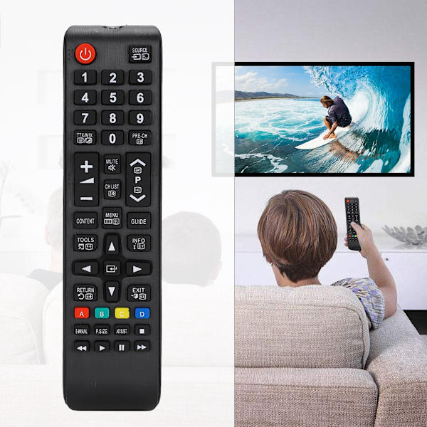 Til Samsung BN59-01189A TV-fjernbetjening Langdistance Hjem Trådløs TV-controller