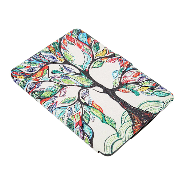 E-bokleserdeksel malt beskyttende PU-skinnveske for Kindle Paperwhite123 E-leser (Love Tree)
