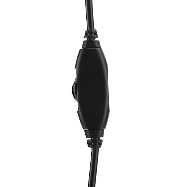3,5mm+USB med Mikrofon Huvudmonterat Gaming Headset LED-Ljus Tillbehör